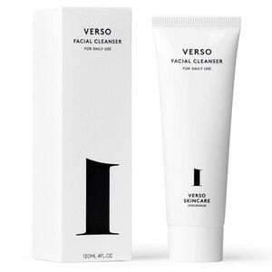 Verso Facial Cleanser & Exfoliant Full Size 4 oz